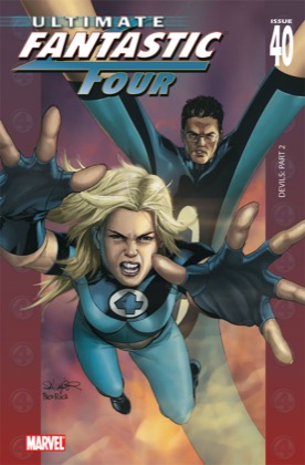 Cover of Ultimate Fantastic Four #40